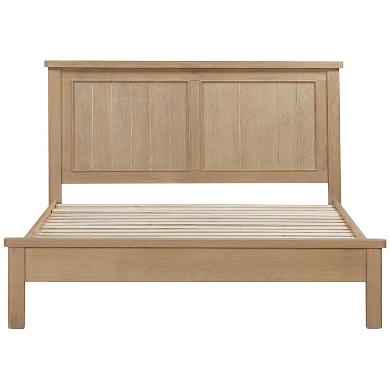 Chalais Oak King Size Bed